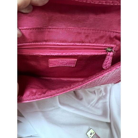 Ann Taylor LOFT Pink Faux Leather‎ Clutch Purse - Picture 3 of 6